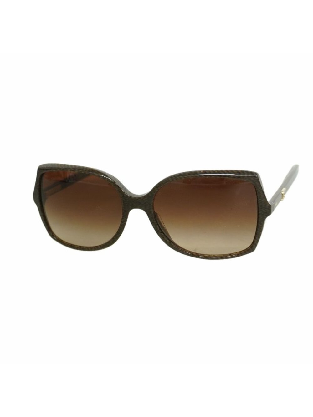 Chanel Sunglasses Acetate Brown Silver Eyewear